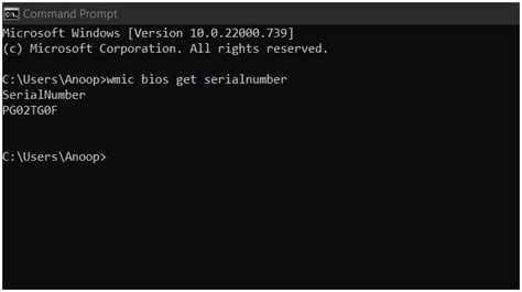 Image result for How to Find Computer Serial Number Using Cmd Short Cut
