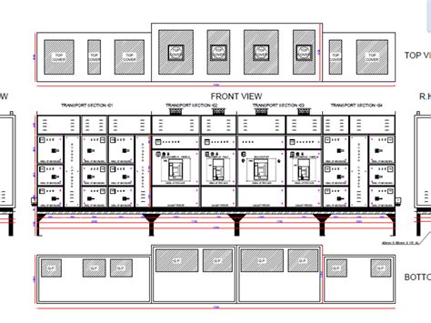Image result for Learning Electrical Panel Project in AutoCAD