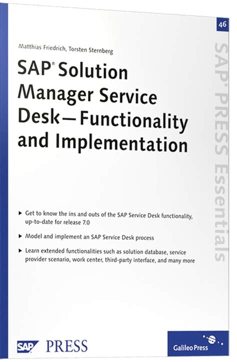 Buy SAP Solution Manager Service Desk – Functionality and ...