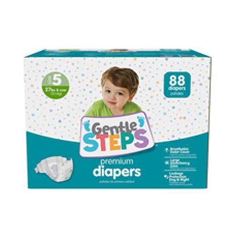 Buy Gentle Steps Super Pack Baby Diaper, Size 5, 88 ct from Dollar General - Instore, Shipping