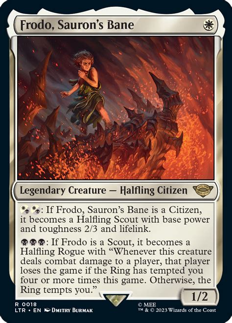 Magic the Gathering's Lord Of the Rings Set Reveals Over A Dozen New ...