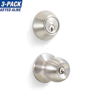 Get 3-Pack Door Knobs - Efficient Door Updates | Lowe's