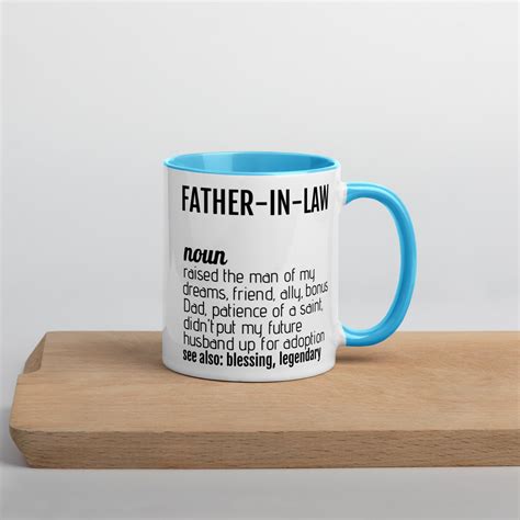 Father in Law Gift, Father-in-law Coffee Mug Gift, Father in Law ...