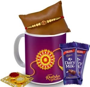 Midiron Rakhi Chocolate gift pack for Brother / Bhaiya / Bhai | Rakhi ...