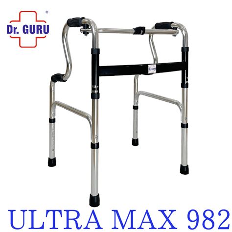 DR GURU ULTRA 982L| ALUMINIUM MADE & LIGHTWEIGHT| SHINING SILVER| 3 IN