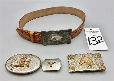 Vintage Belt Buckle Collection