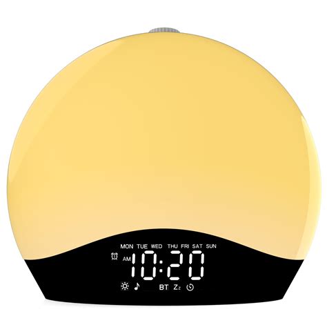 Amazon.com: JALL Wake Up Light Sunrise Alarm Clock for Kids, Bedroom ...
