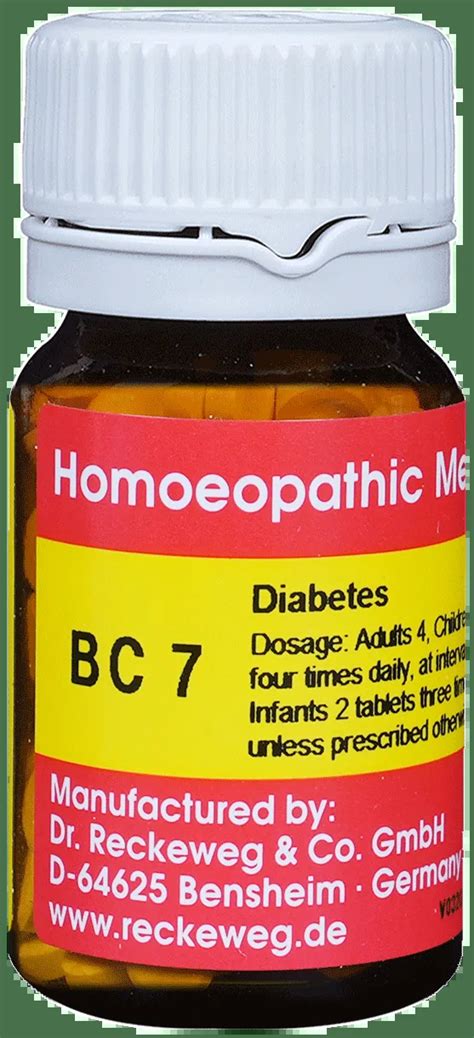 Dr. Reckeweg Bio-Combination 7 (BC 7) Tablet