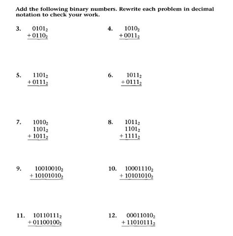 Image result for How to Add Binary Numbers