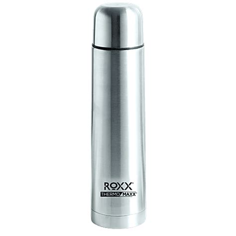 Buy Roxx Stainless Steel Basic Bullet Flip Lid Double Walled Vaccum ...