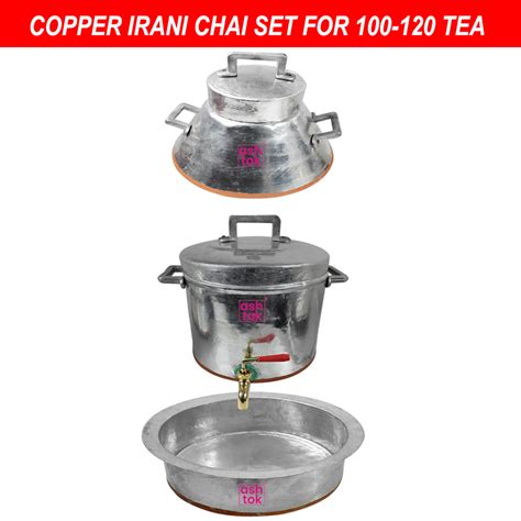 Copper Irani Tea Set | Buy Online Hyderabadi Irani Chai Set – Ashtok