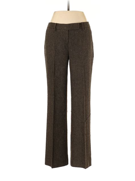 Women's Brown Dress Pants For Sale at Tia Thomas blog