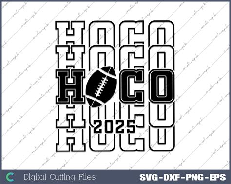 Hoco 2025 Homecoming 2025 SVG PNG Cutting Printable Files – creativepik