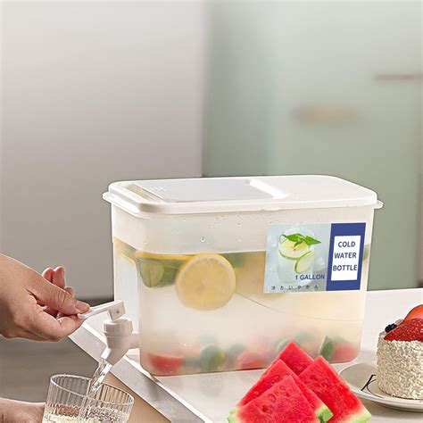 Amazon.com | Plastic Drink Dispenser, Beverage Dispenser With Spigot, 1 ...