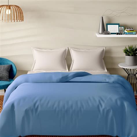 Buy PORTICO Satin Premium Cotton King Size Bed Duvet Cover from Portico ...