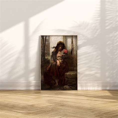 BRIGHTER VERSION Hugues Merle, "the Lunatic of Étretat" (1871 ...