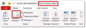 How to Refresh Power Query 的图像结果