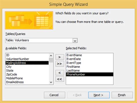 Image result for Query Wizard Pada Access