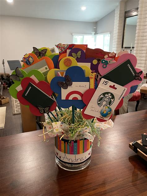 Gift Card Bouquet | Creative graduation gifts, Graduation gift basket ...