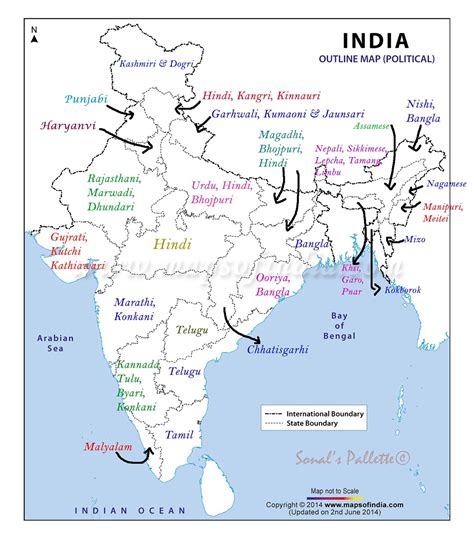 India Language Map 的图像结果