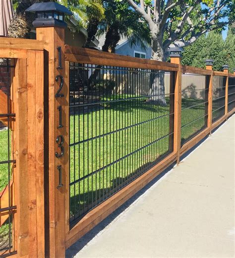 Wood fence design – Artofit
