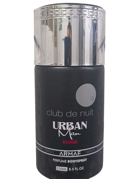 Armaf Club De Nuit Urban Elixir Perfume Body Spray For Men 250ML ...