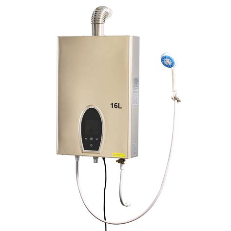TCMT 16L Tankless Water Heater Liquid Propane Gas, 4.2 GPM On-Demand ...