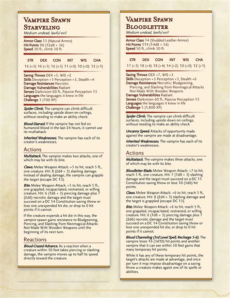 Better Vampires: 5 modular variants with dozens of alternate vampire powers and weaknesses : r ...