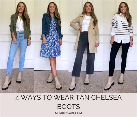How to Wear Tan Chelsea Boots - Merrick's Art