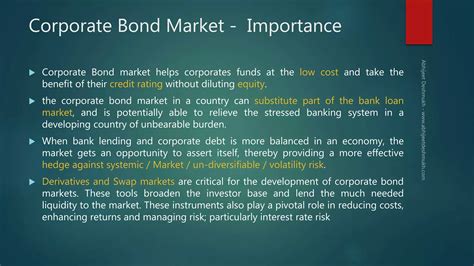 Indian corporate Bond market | PPTX