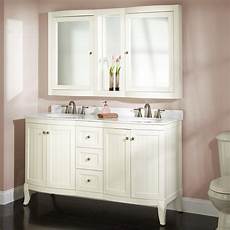 White Bathroom Vanity Cabinets by 60 Quot Palmetto White Vanity Set Sink White Bathroom Vanity Cabinets