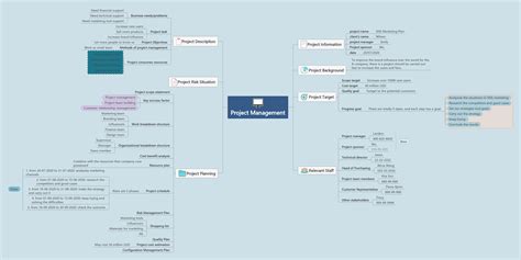 Image result for Project Management Mind Map