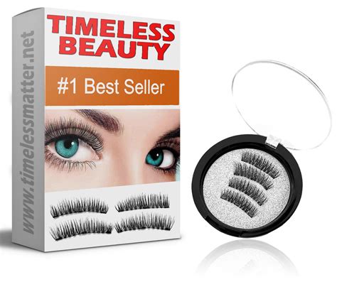 Premium Magnetic Lashes - Easy To Apply Magnetic False Eyelashes ...