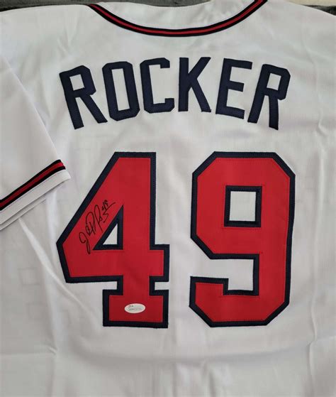 John Rocker Autographed Replica Style Jersey (COA) – Quarterdeck ...