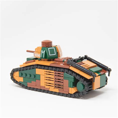 Char B1 Bis | 1:45 Scale. – Panzer Bricklabs