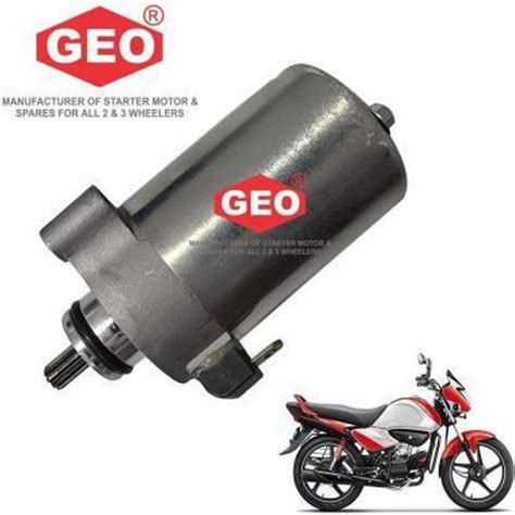 GEO Starter Motor Assembly Compatible for Hero Passion Pro i3s Vehicle ...