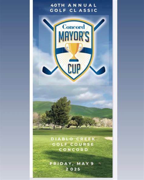 ⛳️ Diablo Creek Golf Course | 40th Annual Concord Mayor’s Cup Golf ...