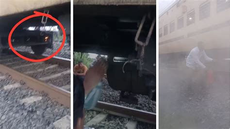 VIDEO: Shridham Express Catches Fire Near Jabalpur Railway Station ...