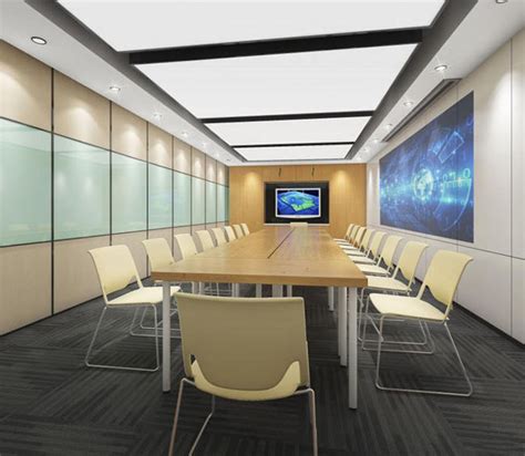 30--40人的会议室面积设计一般多大_岚禾办公室设计