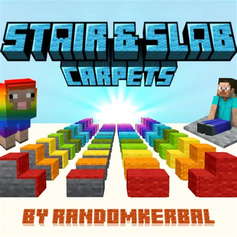 Stair & Slab Carpets Mod » MCDL Minecraft Addons