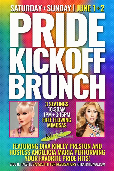 Pride Kickoff Drag Brunch • Kit Kat | Drag Show Chicago