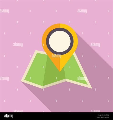 Pin is marking a specific place for exploration and guidance Stock Vector Image & Art - Alamy