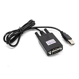 AXWtech USB to DB9 RS232 Serial Cable Adapter USB COM Port DB9 Pin ...
