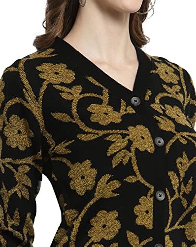 Buy Kalt Women Sweater for Winter Woolen Acrylic Full Sleeves V Neck ...