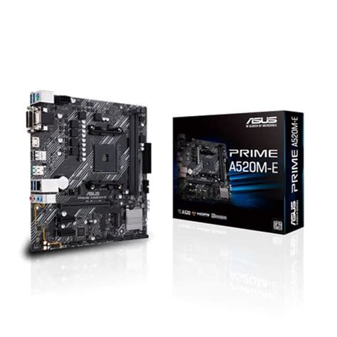 Asus Prime A520M-E | AM4 | M-ATX Form Factor motherboard
