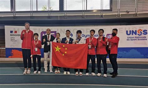 祝贺！中国代表团摘得世界中学生运动会首金_荔枝网新闻