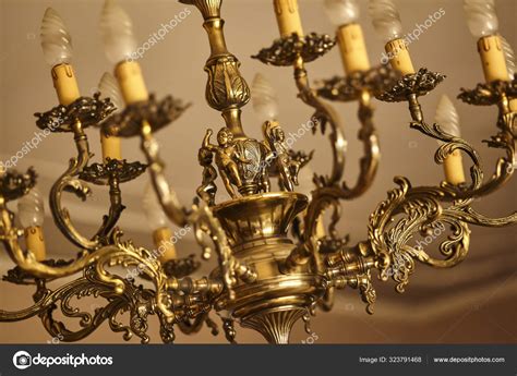 Vintage Chandelier Decorated Ornamental Use Well Functional Hanging ...