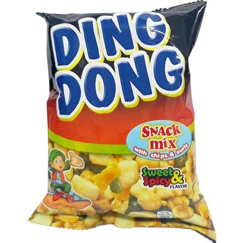 Ding Dong - Snack Mix with Chips & Curls - Sweet & Spicy Flavor - 100 ...
