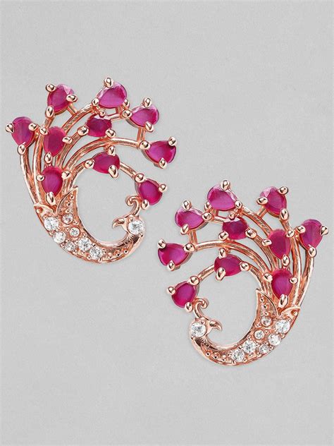 Rubans Offers Finest Quality Earrings Collection Online.