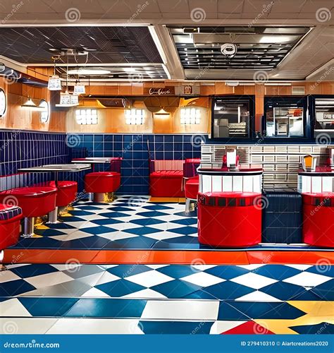 1547 Vintage Retro Diner: A Retro And Vintage-inspired Background ...